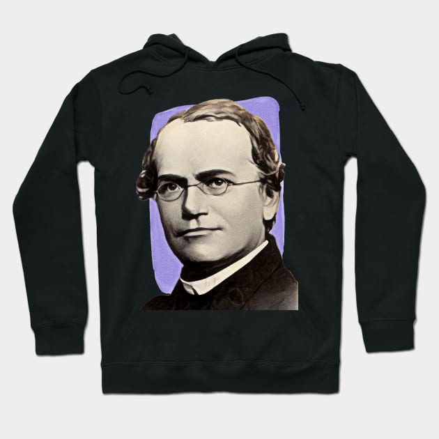 German microbiologist Gregor Mendel illustration Hoodie by Litstoy 